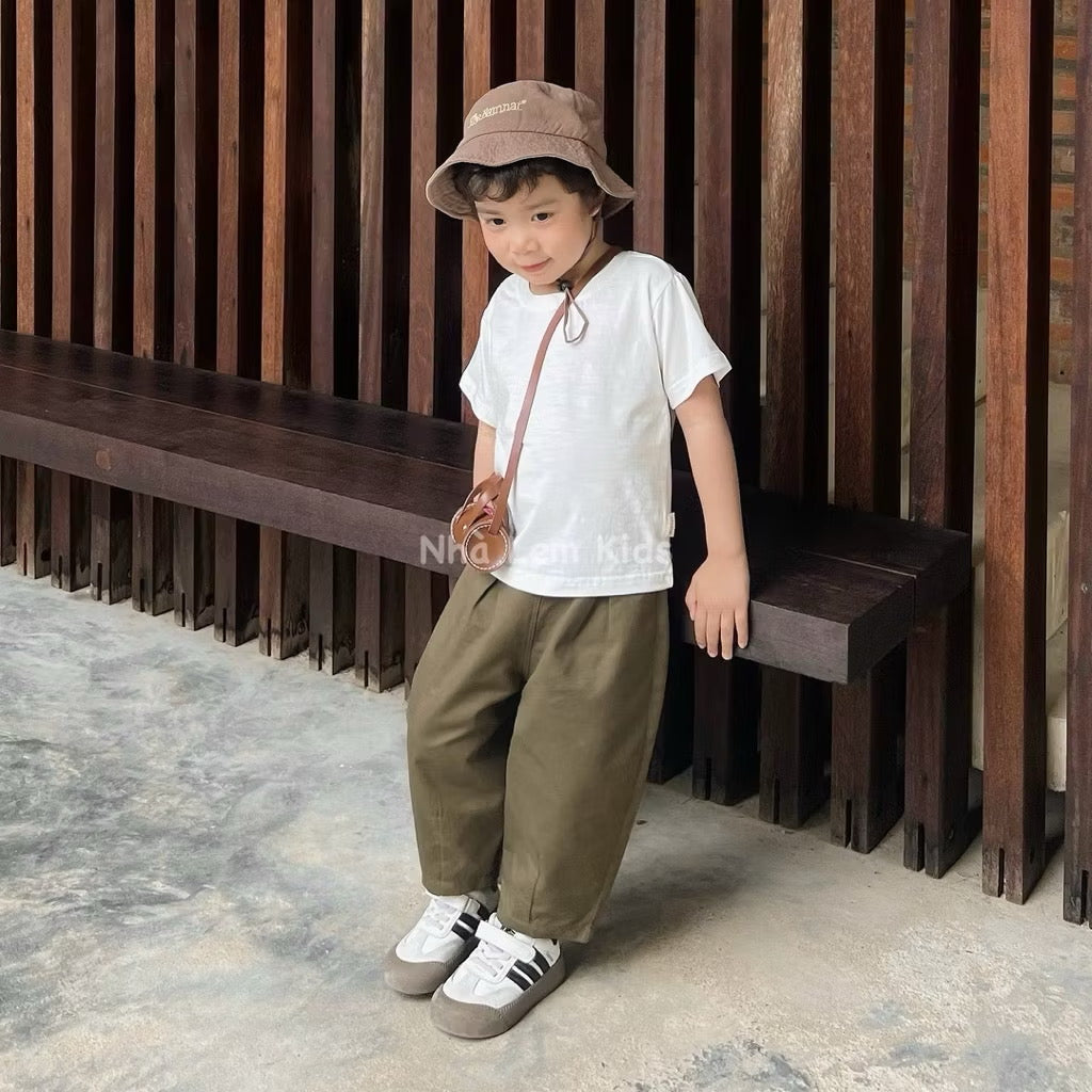 Áo thun tay ngắn cho bé