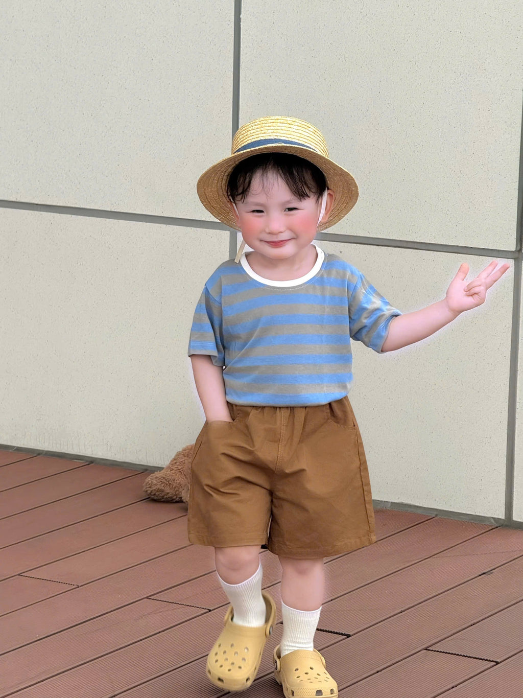 Quần short kaki cho bé