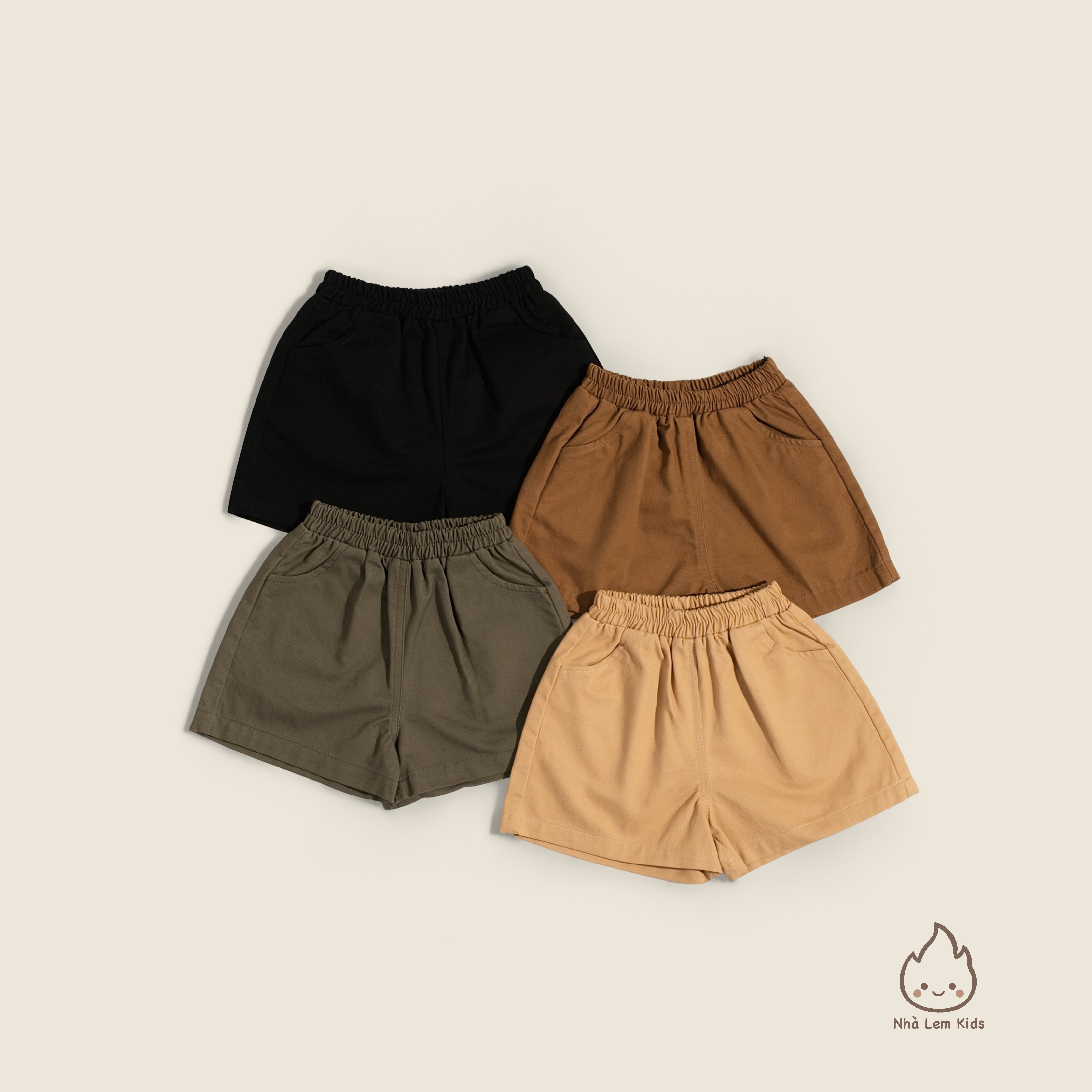 Quần short kaki cho bé
