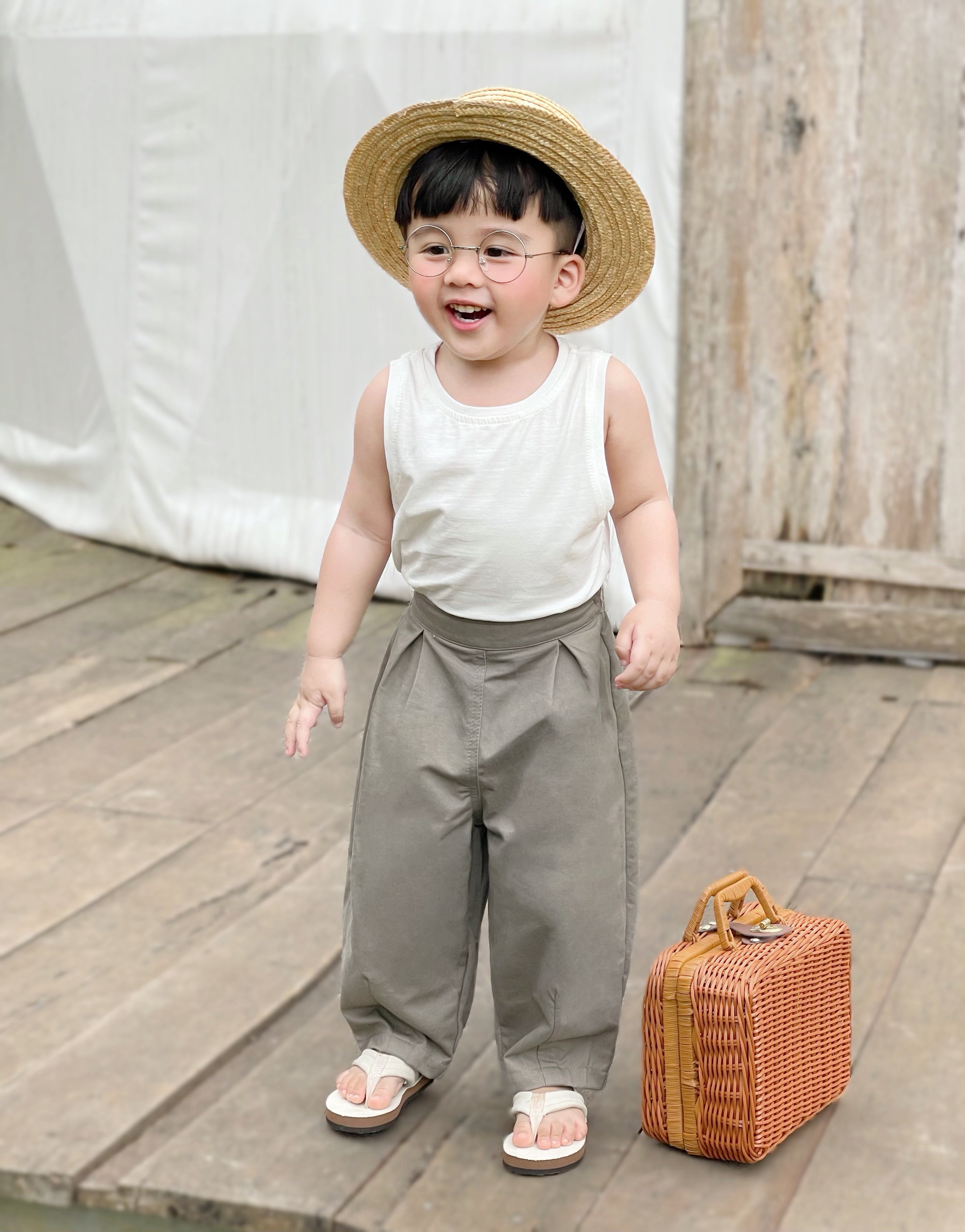 Áo thun ba lỗ cho bé