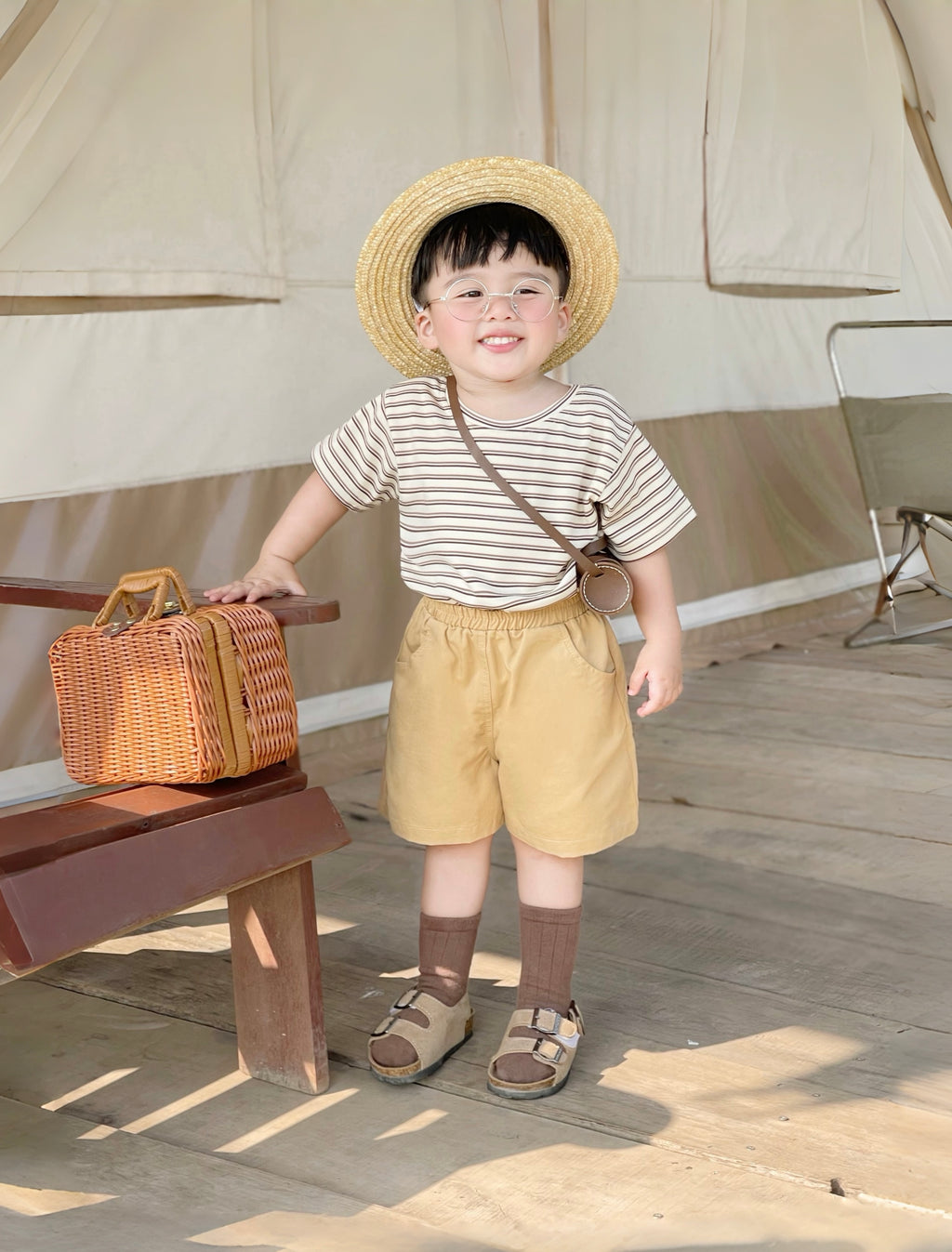 Quần short kaki cho bé