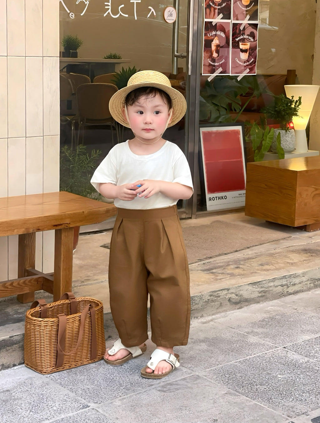 Áo thun tay ngắn cho bé