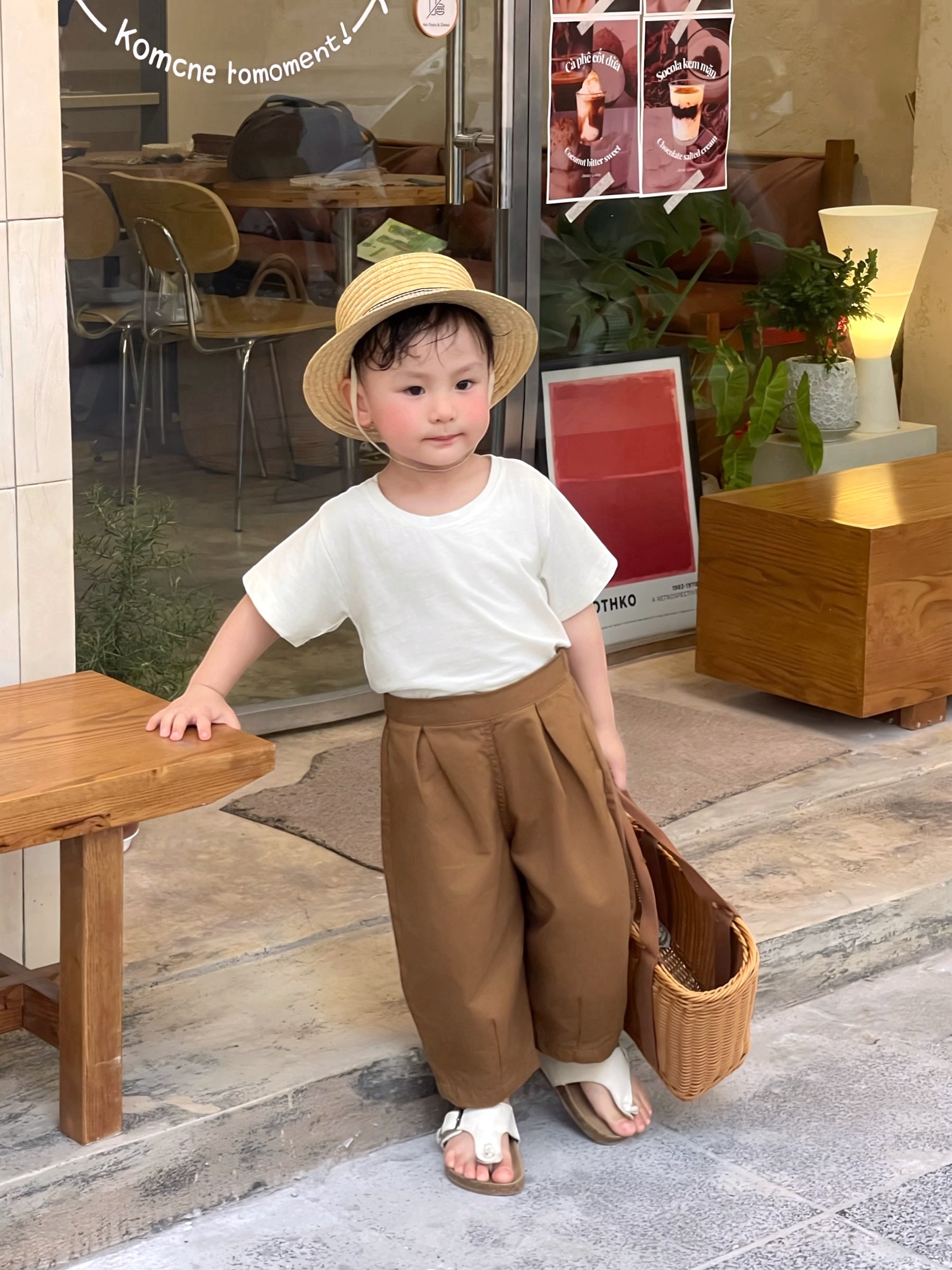Áo thun tay ngắn cho bé