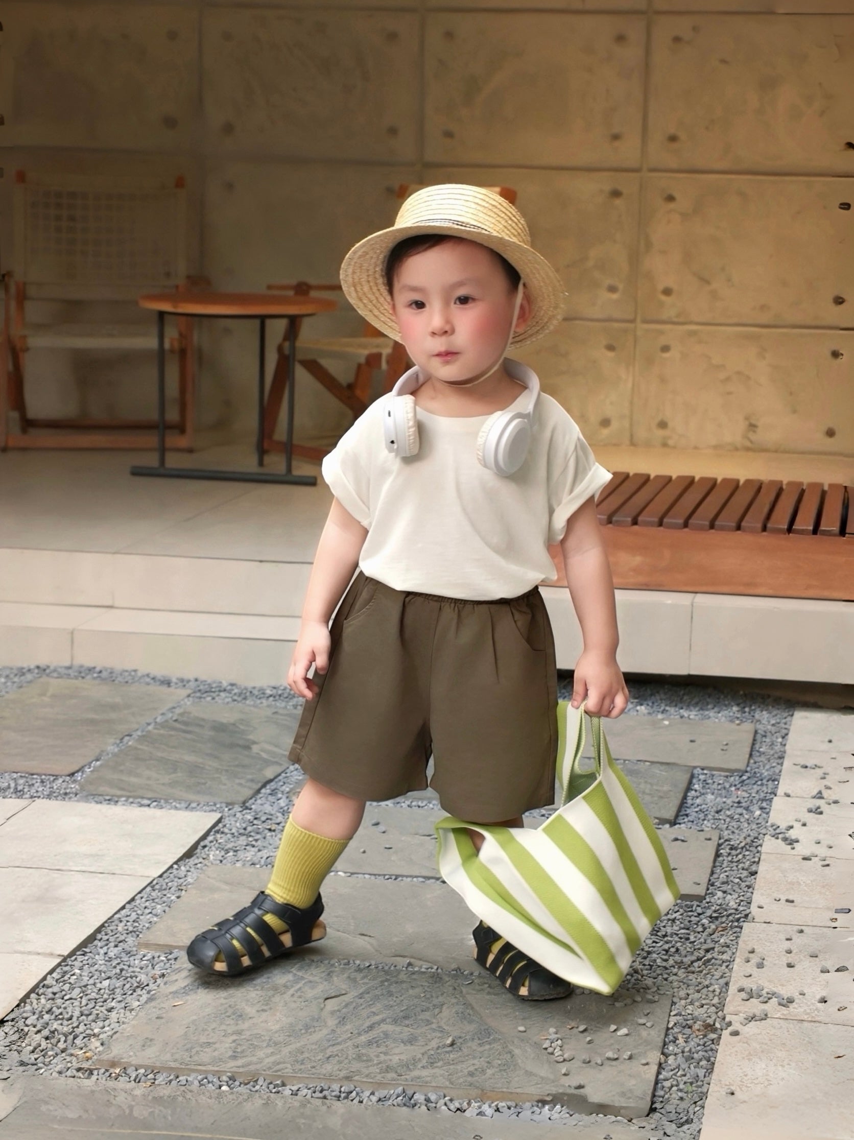 Quần short kaki cho bé